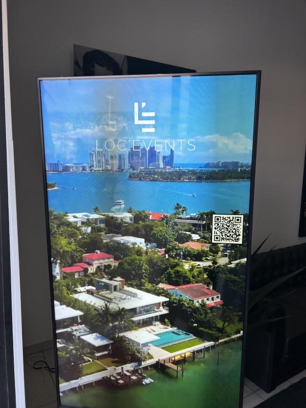 vente et installation écran affichage dynamique à cannes agence événementiel 
